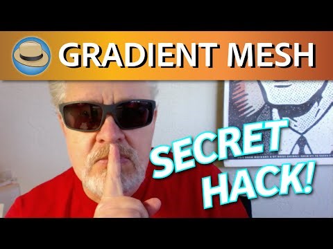 Use the Gradient Mesh in Adobe Illustrator 🌞 Tutorial + a secret hack for the mesh tool and more