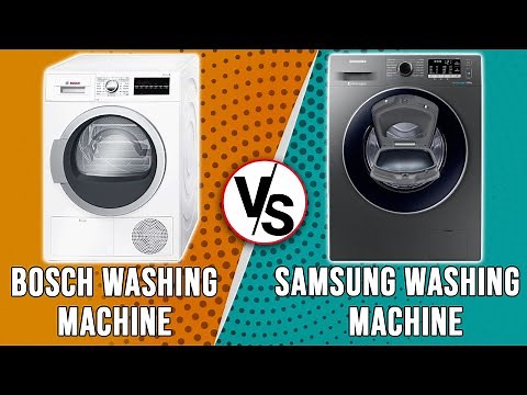 Bosch vs Samsung Washing Machine – Which One Is Better? (Which is Ideal For You?)