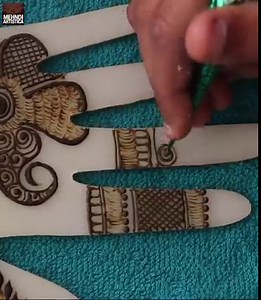 218K views · 5.6K reactions | NEW PATTERN OF FLORAL MEHNDI DESIGN...