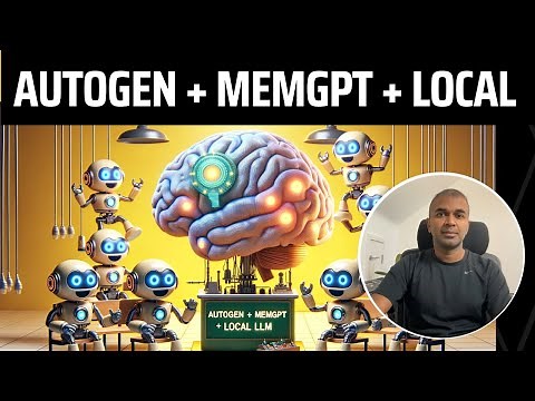 AutoGen & MemGPT with Local LLM: A Complete Setup Tutorial! 🧠 AMAZING 🤯
