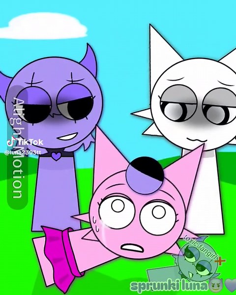 Sprunki Fandom Drama: Wenda & Gray's Girlfriend