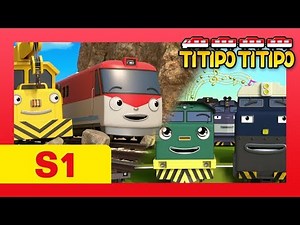 TITIPO S1 #7-13 l Enjoy Titipo's adventure stories! l Trains for kids l TITIPO TITIPO