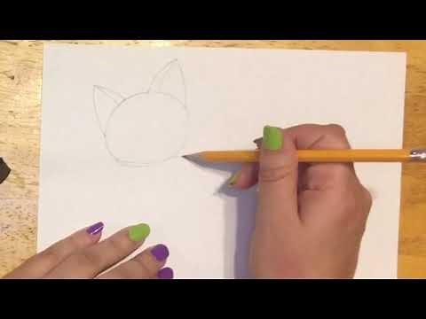 How-To Draw Luna from Sailor Moon (an absurdly long tutorial)