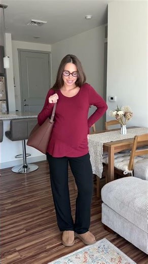 Winter maternity outfits that actually keep you warm ❄️🤍