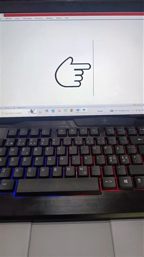 🔥👉 Secret Right Pointing Hand Symbol in MS Word | 99% People Don’t Know!#msword #byteguidepro #tips