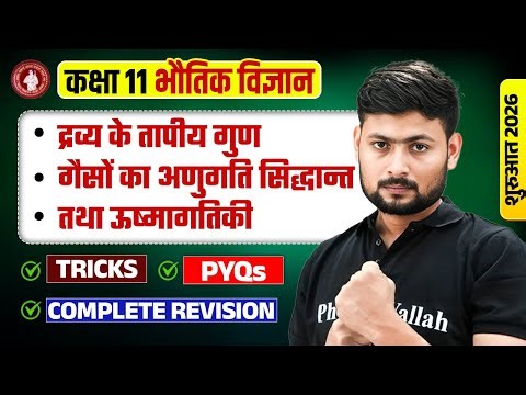 Class 11 Physics Most Important Chapters | सबसे महत्वपूर्ण अध्याय | 11th Physics Bihar Board
