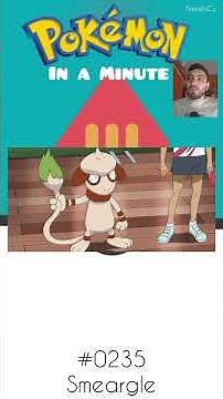 Smeargle 🎨🖌️🐶 | Pokédex in a Minute #pokemon #shorts Smeargle