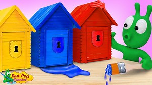 984K views · 15K reactions | Recopilación de los mejores vídeos de retos frío - calor de Pea Pea y sus amigos ❄☃️ Pea Pea está construyendo una casita de juegos muy colorida. ¿Podrá terminarla sin problemas? ¡Vamos a verlo! Prepara a tus pequeños para una aventura con Pea Pea © Derechos de autor de HFL Media ☞ No recargar Póngase en contacto con nosotros: info@hflmedia.net #peapea #videoparaniños #cartoonforkids | PeaPea Español | Facebook
