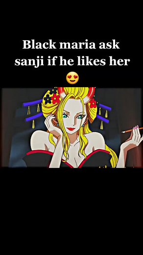 Black Maria Asks Sanji if he Likes Her 😍 - One Piece Episode 1011