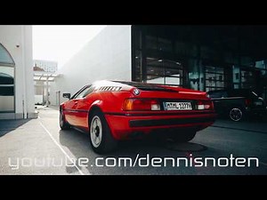BMW M1 Engine Sound - Startup, Revving and On-Board!