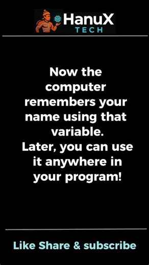 Can You Store Your Name in Code? 🤯 | #shorts