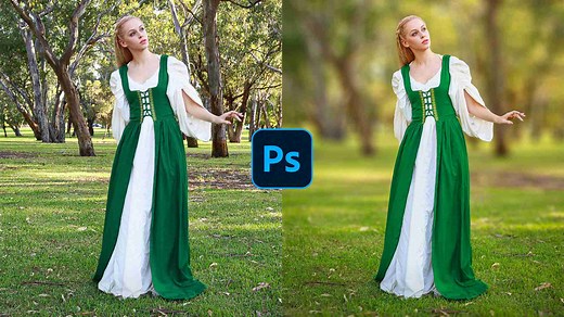 How To Blur Backgrounds in Photoshop [FAST & EASY]