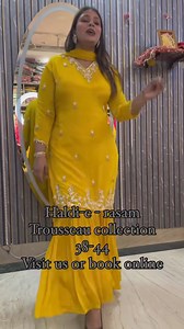 5.3K views · 20 reactions | Booking numbers 9065125000,9266644485 Beautiful 3 pc suit with heavy hand work on neck & border with garara 38-44,book now For more information & queries,Follow our Instagram page﫶 Our instagram page link https://www.instagram.com/aarfacreations?igsh=MXEwb3dwajczNW96OA== #Aarfa #kurti #new #arrivals #instagram #follow #viral #buy #now | Aarfa Creations | Facebook