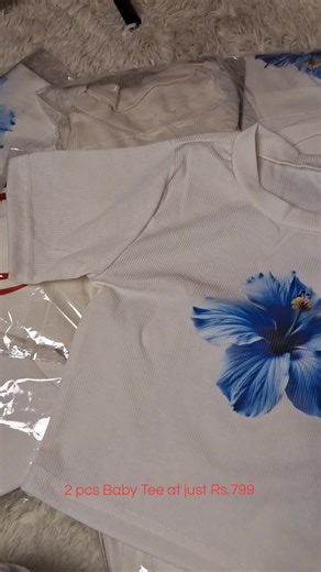 Baby Tee 2-Piece Set: Rs. 799 | Nepal Delivery