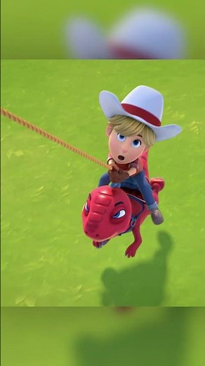 Mean Dino Steals Ma's Birthday Present! | Dino Ranch | Cartoons for Kids