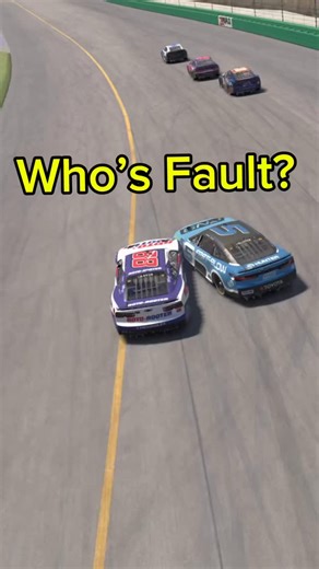 Daniel Carter on Instagram: "💨Who’s at fault? #iracingofficial #nascar #simracing #iracing #youtuber"