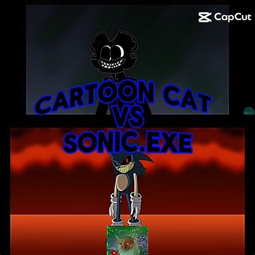 Cartoon cat vs Sonic.exe #shorts