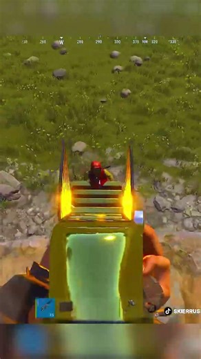 Grenade Snowball 😈 #rust #rustgame