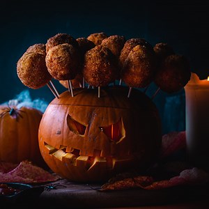 128K views · 825 reactions | Spook up your Pumpkin Game with these Halloween Bacon Wrapped Mac & Cheese Balls  | Twisted | Facebook