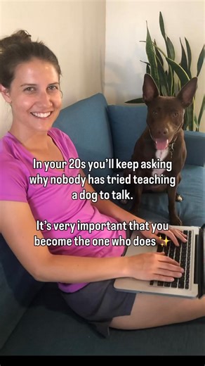 I thought I was starting a tiny experiment. But it turns out I was starting the wildest career ride of my life! If you’re ready to start teaching your dog to talk with buttons (and want to support the OGs of this space), our Black Friday Sale is live 🎉 Click the link in my bio to find the best deals on talking pet buttons, books, training, & more ✨ #hunger4words #founder #buttontraining #aic | Hunger for Words