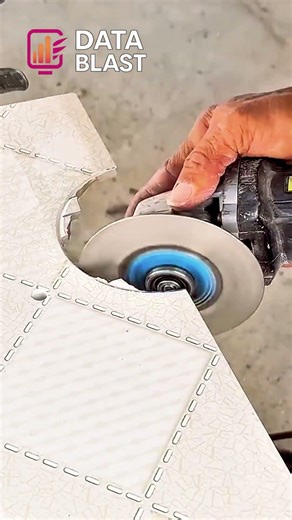 Cut Perfect Semicircle with Angle Grinder! Easy Trick #shorts