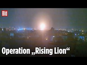 Teheran: Aufnahmen sollen Israels Angriff auf Iran zeigen