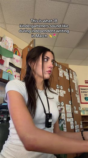 10-Minute Timer with Spring Sounds for Kindergarten Writing