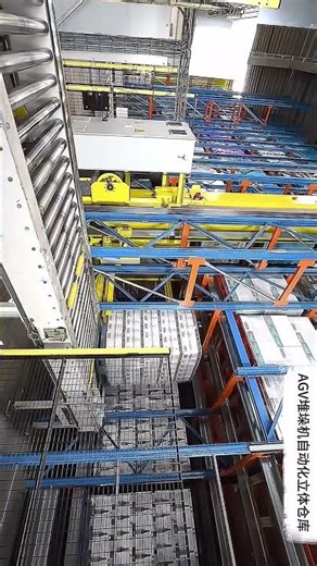 AGV Stacker Crane ASRS System for Automated Storage and Retrieval | Project Case Study