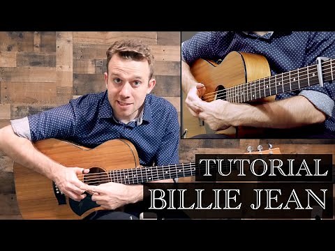 Billie Jean (Tutorial) Guitar Lesson