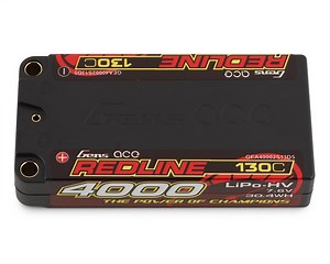 Gens Ace Redline 2S LiHV LiPo LCG Battery 130C (7.6V/4000mAh) [GEA40002S13D5]