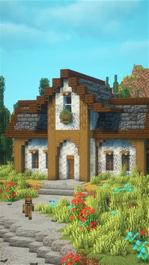 Minecraft Easy Calcite House