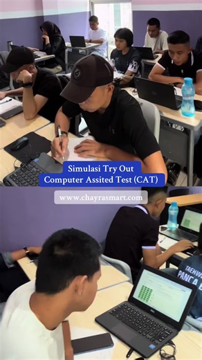 Belajar Skd Dengan Menggunakan Computer Assisted Test (CAT) Bikin percaya diri meningkat ketika test sudah di depan mata. Contact Person : Admin 1 : 08116824307 Admin 2 : 0811655507 Office : Jl Sei Serayu 95 Medan #tryout #CAT #bimbel #skd #sekolahkedinasan
