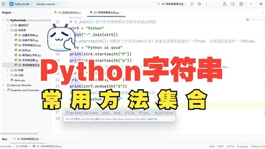 8.Python字符串常用方法：replace()