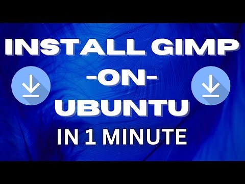 HOW TO INSTALL GIMP ON UBUNTU LINUX IN 2023! | DOWNLOAD GIMP FREE | 1 MINUTE TUTORIAL!