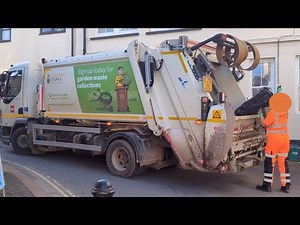 Mini Olympus Bin Lorry Collecting Cornwall's General Waste!