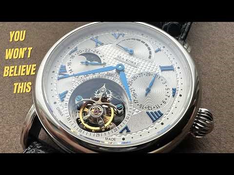 Real Tourbillon Under $600? Sugess ST8007 Skeleton Review | Power Reserve & Day/Night