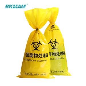 [Hot Item] Disposable Biohazard Bag Yellow Red Transparent Autoclavable Bio Medical Waste Bags