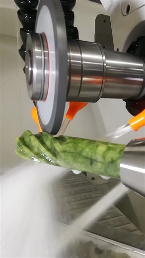 Grinding a Jade End Mill