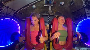 Ruby & Ila | Slingshot & Vomatron at Indy Speedway