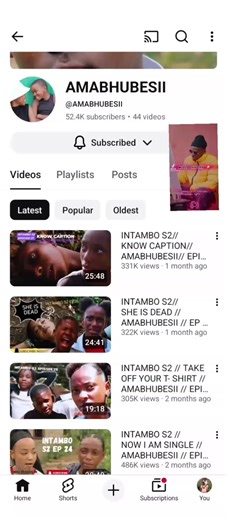 Intambo Season 1 & 2: A Must-Watch on YouTube