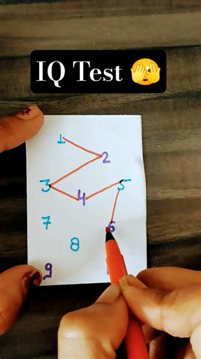 Drawing A Checkered Path With Numbers 1 To 10 | Trick Art #shorts #art #puzzle #maths #fyp #quiz