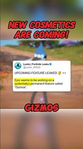 GIZMOS ARE COMING TO FORTNITE #fortnite #gaming #shorts