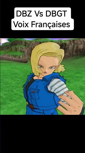 DBZ BT3 MOD VF: DBZ Vs DBGT French Voices #dragonballzbudokaitenkaichi3 #shorts #short #dbz