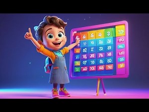 The Big Number Song | Fun Counting and Number Recognition for Kids | Baby Songs and Preschool Rhymes