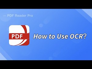 How to Use OCR? |#PDFReaderPro