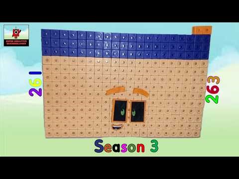 Exploring the New Larger Numberbloks 201-299 Part 21!!! (261-263). 262 Broke the Rules?!