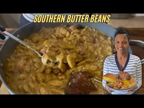 How To Make Southern Style Butter Beans