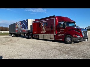 Largest Volvo with sleeper garage combo, 222” unit