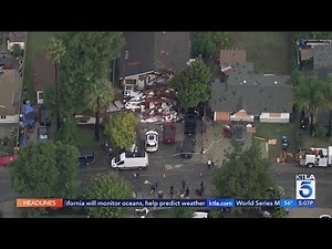 Massive explosion at Chino Hills home shakes neighborhood