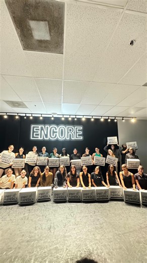 🎁✨ The Countdown to the Macy’s Thanksgiving Day Parade Begins! ✨🎁 Our Encore dancers just had their official Spirit of America box reveal, and the excitement was off the charts! 🩵💃 From opening those iconic boxes to seeing the sparkle of what’s ahead, this moment made it all feel real. In just a few short weeks, our dancers will take the stage in New York City, representing Encore Dance Theatre and performing with the incredible Spirit of America Productions in the Macy’s Thanksgiving Day Pa